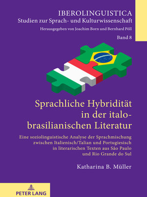 cover image of Sprachliche Hybriditaet in der italo-brasilianischen Literatur